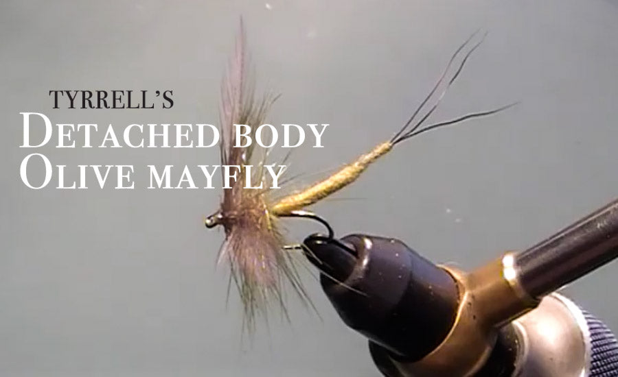 Detached Body Olive Mayfly - Video Tutorial