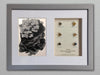 Customised Box Frame with printed artwork and flies - Taking the Fly