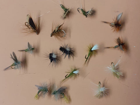 River Dry Flies Set of 16